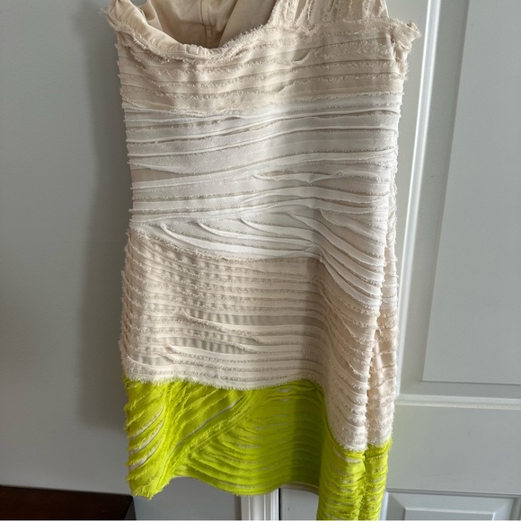 Bebe Asymmetrical Color block Dress - Picture 3 of 6